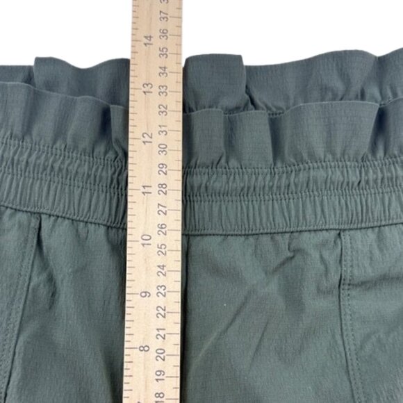 Athleta Trekkie Parachute Pants Olive Green Size 14 - Picture 12 of 13